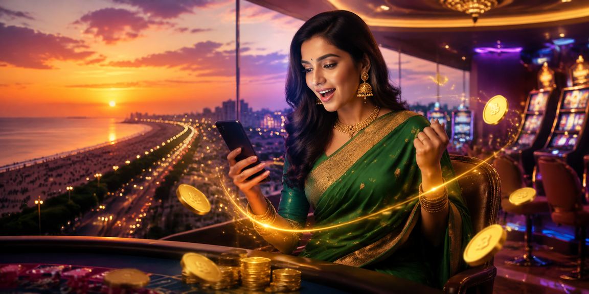 Player enjoying mobile casino app in Chennai