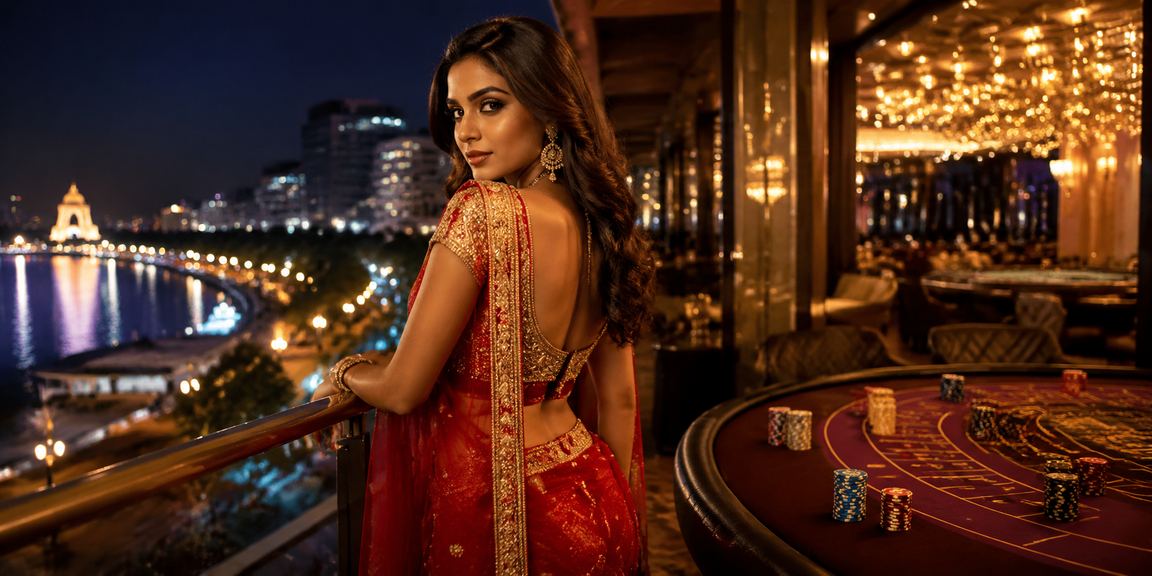 Playing baccarat at Delhi casino app